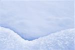 Detail of snowdrift - snow texture