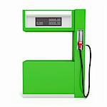 3d image of fuel pump on white background