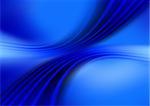 illustration of abstract water design on blue background