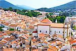 Landscape of Castelo de Vide village, north of Alentejo region