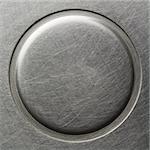 Scratched round metal plate texture