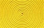 closeup photo of yellow coil