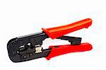 This is crimper for making network cable. It is theme of tools.