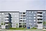 View of a Residential District on a sunny day