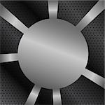 Vector Metal Background