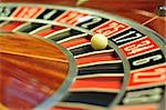 image with a casino roulette wheel with the ball on number 17