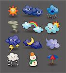 cartoon weather icon