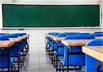 Empty  classroom of school