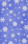 Christmas grunge background with snowflakes