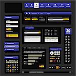 A web design layout which is suitable for content management system.