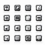 Business, Office and Finance Icons - Vector Icon Set