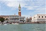 Vue sur Piazza San Marco, Venise, Vénétie, Italie
