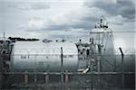 Tanks at Recycling Factory, Liverpool, Merseyside, England