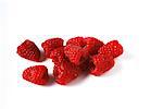 Ripe raspberries, close-up