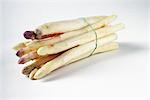 Bunch of white asparagus, close-up