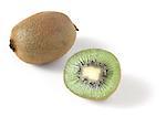 Kiwi und Kiwi die Hälfte