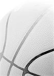 Basketball, extreme close-up, b&w.