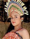 Legong dancer, the Legong dance is said to have been created by the king of Sukawati, Bali, Indonesia, Southeast Asia, Asia