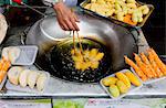 Wenshu Yuan food stall, Chengdu, Sichuan, China, Asia