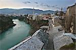 Altstadt, Mostar, UNESCO World Heritage Site, Bosnien, Bosnien-Herzegowina, Europa