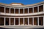 Palace of Charles V, Alhambra Palace, UNESCO World Heritage Site, Granada, Andalucia, Spain, Europe