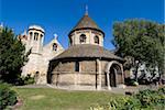 L'église ronde, datant de 1130, Cambridge, Cambridgeshire, Angleterre, Royaume-Uni, Europe