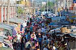 Rue du marché, San Salvador, El Salvador, Amérique centrale