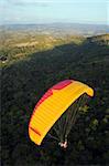 Gleitschirmfliegen in San Gil, Abenteuer Sport-Hauptstadt von Kolumbien, San Gil, Kolumbien, Südamerika