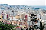 View of Tangier from Charf Hill, Tangier, Morocco, North Africa, Africa