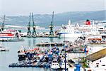 Old port, Tangier, Morocco, North Africa, Africa