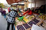 Market in Zweisel, Bavaria, Germany, Europe