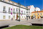 City Hall in 1st May Square, Portimao, Algarve, Portugal, Europe