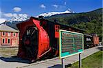 Snow Plow, White Pass and Yukon Route Railroad, Skagway, Southeast Alaska, United States of America, North America