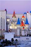 Excalibur Hotel and Casino, Las Vegas, Nevada, United States of America, North America