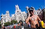 Gay Pride 2009, Plaza de Cibeles, Madrid, Spanien, Europa