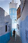 Medina, Chefchaouen, Marokko, Nordafrika, Afrika