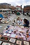 Jeu de Balle square flea market, Brussels, Belgium, Europe