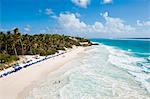 Strand bei Crane Beach Resort, Barbados, Windward-Inseln, West Indies, Caribbean, Central America Kran