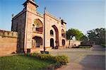 Porte d'Itimad-ud-Daulah (tombeau de Mizra Ghiyâs Beg), Agra, Uttar Pradesh, Inde, Asie