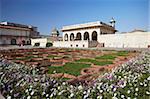 Khas Palace dans le Fort d'Agra, Site du patrimoine mondial de l'UNESCO, Agra, Uttar Pradesh, Inde, Asie