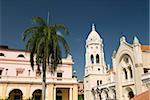 Kirche und Kloster von San Francisco de Asis, Plaza Bolivar, Cosco Viejo, UNESCO-Weltkulturerbe, Panama City, Panama, Mittelamerika