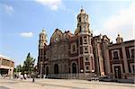 Ancienne basilique, notre Dame de Guadalupe, le catholique plus visité sanctuaire dans l'Amériques, Mexico, Mexique, l'Amérique du Nord