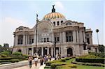 Palacio de Bellas Artes (Concertgebouw), Mexico City, Mexique, en Amérique du Nord