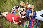 Couple having Picnic, Unionville, Ontario, Canada