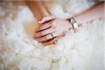 Close-Up of Bride's Hands