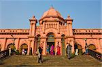 Rosa farbigen Ahsan Manzil Palast in Dhaka, Bangladesch, Asien