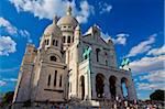 Basilica of Sacre Coeur, Montmartre, Paris, France, Europe