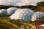 Eden-Projekt in der Nähe von St. Austell, Cornwall, England, Vereinigtes Königreich, Europa