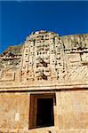 Cuadrangulo de las Monjas (quadrilatère des nonnes) au site archéologique Maya, Uxmal, patrimoine mondial de l'UNESCO, état du Yucatan, au Mexique, en Amérique du Nord