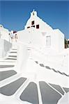 Oia (Ia) village, Santorin, Cyclades, îles grecques, Grèce, Europe